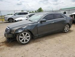 Salvage cars for sale at Houston, TX auction: 2014 Cadillac ATS