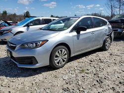 Salvage cars for sale at Candia, NH auction: 2022 Subaru Impreza