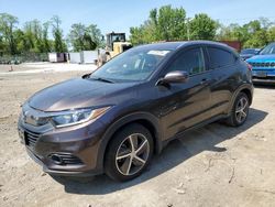 Honda hr-v ex salvage cars for sale: 2021 Honda HR-V EX