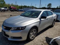 Chevrolet salvage cars for sale: 2015 Chevrolet Impala LS