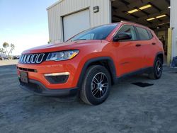 Salvage cars for sale from Copart Martinez, CA: 2020 Jeep Compass Sport