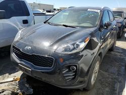 Salvage cars for sale at Martinez, CA auction: 2018 KIA Sportage LX