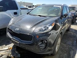 KIA Sportage salvage cars for sale: 2018 KIA Sportage LX