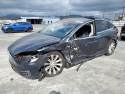 Salvage vehicles for parts for sale at auction: 2016 Tesla Model X