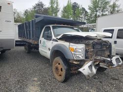 Salvage cars for sale from Copart Fredericksburg, VA: 2011 Ford F550 Super Duty