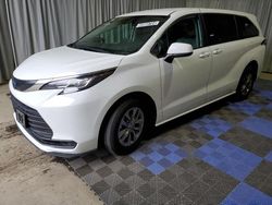 Toyota Sienna LE Vehiculos salvage en venta: 2023 Toyota Sienna LE