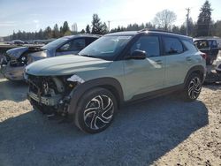 Salvage cars for sale from Copart Graham, WA: 2024 Chevrolet Trailblazer RS
