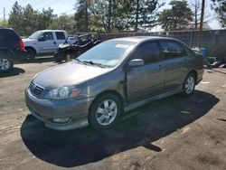 Salvage cars for sale from Copart Denver, CO: 2008 Toyota Corolla CE