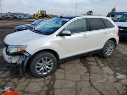 Ford Edge Limited salvage cars for sale: 2011 Ford Edge Limited