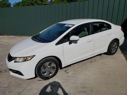 Salvage cars for sale from Copart Augusta, GA: 2015 Honda Civic LX