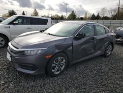 Salvage cars for sale at Portland, OR auction: 2017 Honda Civic LX