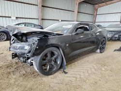 Salvage cars for sale at Houston, TX auction: 2018 Chevrolet Camaro LT