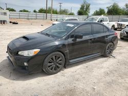 Salvage cars for sale at Oklahoma City, OK auction: 2015 Subaru WRX Premium