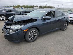 Salvage cars for sale at Pennsburg, PA auction: 2018 Honda Civic EX