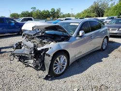 Infiniti salvage cars for sale: 2018 Infiniti Q50 Luxe