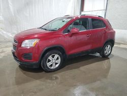 Salvage cars for sale from Copart Central Square, NY: 2015 Chevrolet Trax 1LT