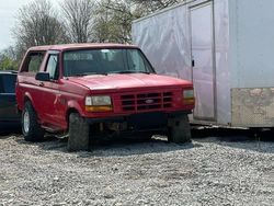 Salvage cars for sale at Walton, KY auction: 1995 Ford Bronco U100