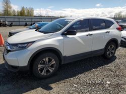 Salvage cars for sale from Copart Arlington, WA: 2017 Honda CR-V LX