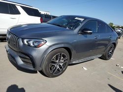 Salvage cars for sale at Grand Prairie, TX auction: 2023 Mercedes-Benz GLE Coupe AMG 53 4matic