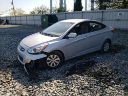Salvage cars for sale at Windsor, NJ auction: 2017 Hyundai Accent SE