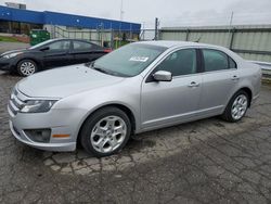 Salvage cars for sale from Copart Woodhaven, MI: 2010 Ford Fusion SE