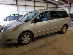 Salvage cars for sale from Copart Pennsburg, PA: 2008 Toyota Sienna CE