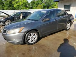 Salvage cars for sale at Savannah, GA auction: 2010 Honda Accord LXP