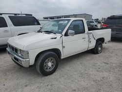 Salvage cars for sale from Copart Haslet, TX: 1992 Nissan Truck Short Wheelbase