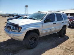 Jeep salvage cars for sale: 2004 Jeep Grand Cherokee Laredo