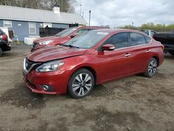 Nissan Sentra S Vehiculos salvage en venta: 2017 Nissan Sentra S