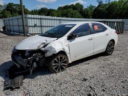 Salvage cars for sale from Copart Augusta, GA: 2017 Toyota Corolla L