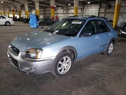 Salvage cars for sale at Woodburn, OR auction: 2005 Subaru Impreza Outback Sport