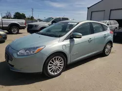 Salvage cars for sale at Nampa, ID auction: 2013 Ford Focus BEV