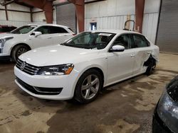 Vehiculos salvage en venta de Copart Lansing, MI: 2014 Volkswagen Passat S