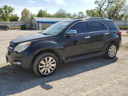 Salvage cars for sale from Copart Wichita, KS: 2010 Chevrolet Equinox LTZ