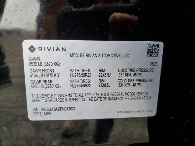 2023 Rivian R1S Adventure