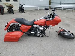 Salvage motorcycles for sale at Des Moines, IA auction: 2017 Harley-Davidson Fltrxs Road Glide Special