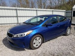 KIA salvage cars for sale: 2018 KIA Forte LX