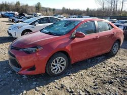 Salvage cars for sale at Candia, NH auction: 2019 Toyota Corolla L