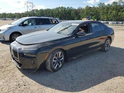 Salvage cars for sale at Greenwell Springs, LA auction: 2023 BMW 740 I