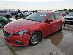 Salvage cars for sale from Copart Grand Prairie, TX: 2016 Mazda 3 Sport