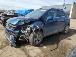 Salvage cars for sale at Woodhaven, MI auction: 2020 Chevrolet Trax 1LT