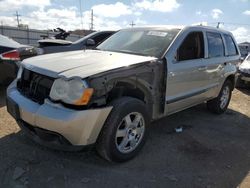 Salvage cars for sale at Chicago Heights, IL auction: 2008 Jeep Grand Cherokee Laredo