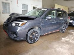 Vehiculos salvage en venta de Copart Davison, MI: 2021 Subaru Forester Sport