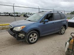 Vehiculos salvage en venta de Copart Houston, TX: 2014 Subaru Forester 2.5I Premium