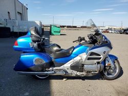 Salvage motorcycles for sale at Pasco, WA auction: 2012 Honda GL1800