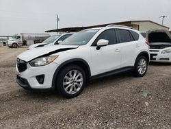 Salvage cars for sale at Temple, TX auction: 2013 Mazda CX-5 GT