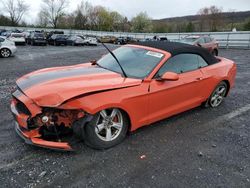 Vehiculos salvage en venta de Copart Grantville, PA: 2016 Ford Mustang