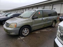 Ford salvage cars for sale: 2007 Ford Freestar SEL