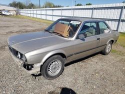 Salvage cars for sale at Sacramento, CA auction: 1987 BMW 325 Base